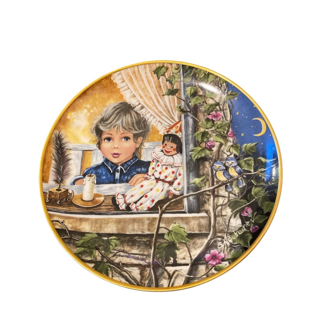 1986 Gerda Neubacher, Kaiser Collector Plate, Nursery Decoration